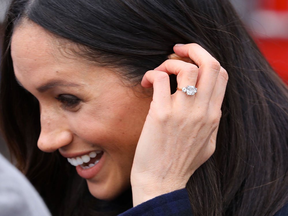 Meghan Markle a modifié sa bague de fiançailles.